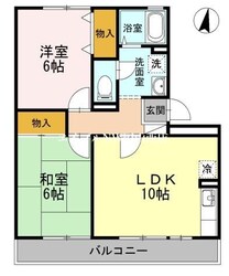 ラフィネ高柳の物件間取画像